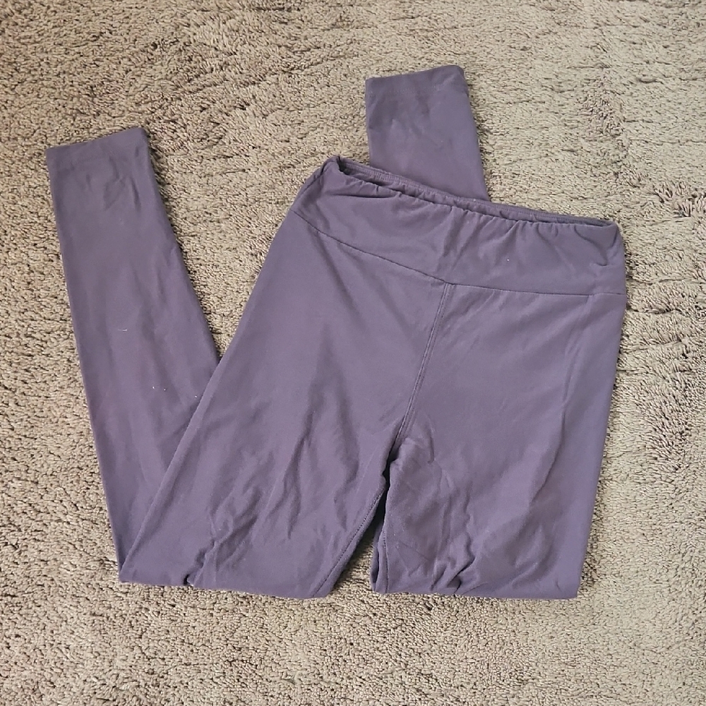 LuLaRoe Leggings in Deep Purple